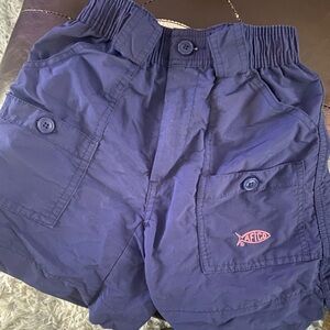 AFTCO Kids Navy Blue Cargo Shorts